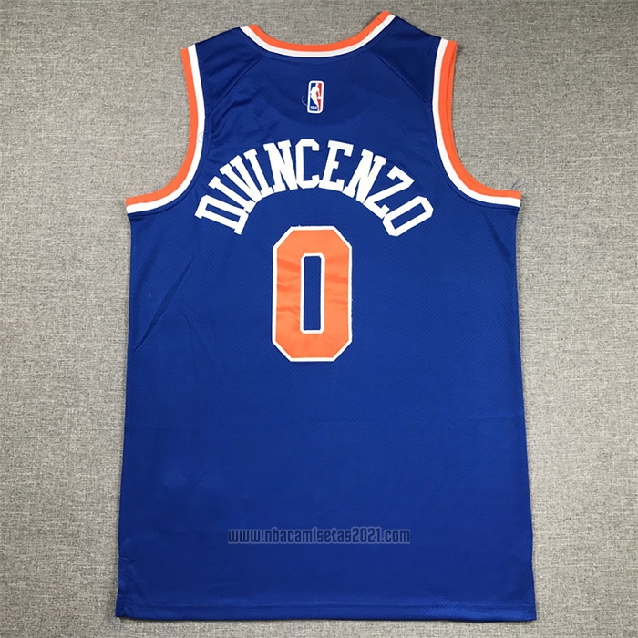 Camiseta New York Knicks Donte Divincenzo #0 Icon Azul